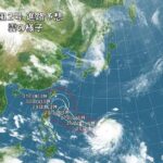 沖縄も接近危機？台風２号の動きが複雑になる可能性