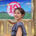 斎藤ちはるアナ、「ツンツンおだんごヘアー」の収録オフショットを公開！