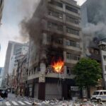 新橋ビル爆発の真相は？火災の起点である飲食店上階の工事中にガス漏れか