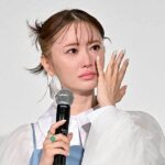 松本まりかが感動の涙！舞台挨拶にて