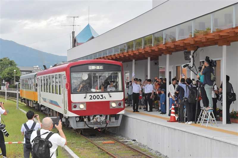 南阿蘇鉄道が全線運転再開！7年ぶり。