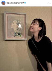 森川葵の自宅に「かわいいアート」が増えて喜びの声が続々!