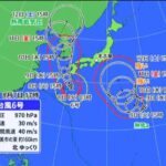 新たな台風発生か？ 熱帯低気圧が今後24時間以内に台風7号へ 週末ごろ関東の南に北上の可能性