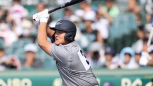 花巻東の怪物・麟太郎、新打法が不発もタイミング取れていた！