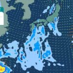 台風9号発生！日本列島に大気不安定が広がる可能性