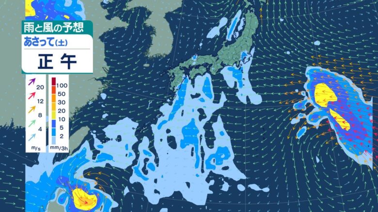 台風9号発生！日本列島に大気不安定が広がる可能性