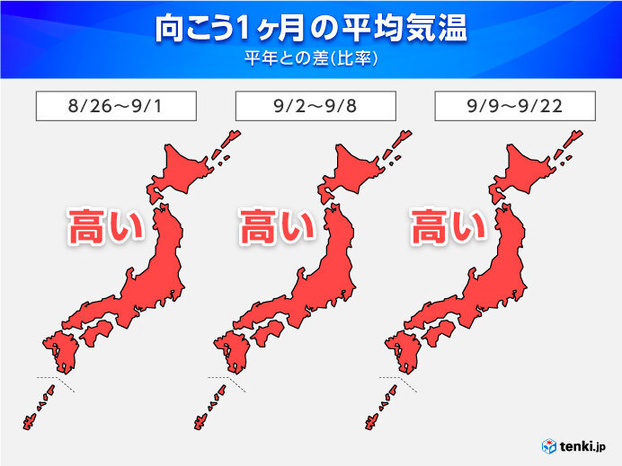 東京都心の残暑記録更新、9月も厳しい暑さ予想！