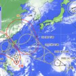 台風11号が“トリプル台風”に！進路予測困難な状況に警戒を