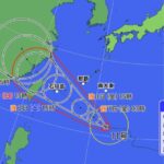 台風11号、先島諸島への接近で横転するトラックの危険性も