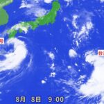 お盆直撃 台風7号は本州上陸恐れ？！