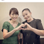 丘みどりと華原朋美、鬼レンチャンの再会ショットにファン歓喜！