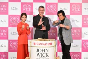 「ジョン・ウィック:コンセクエンス」舞台挨拶にチャド・スタエルスキ監督が来日!日本ロケの念願叶い感慨深く語る!