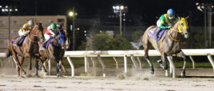 テンカハル坂井騎手、「勝ち馬には届かなかったが、今後の成績に期待」