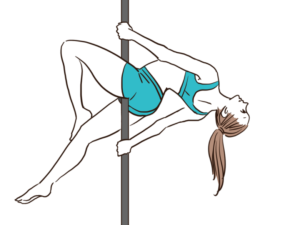 豊満ボディーポールダンサーさん、見事なポールダンスを見せるｗｗｗｗｗｗｗｗｗ