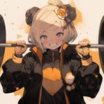 【動画】巨乳の重量挙げ