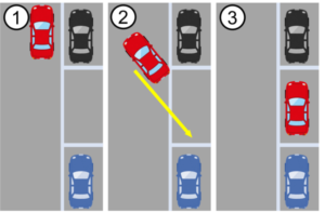 【写真】女性だけど縦列駐車したよ！？