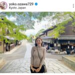 【画像80枚】妊娠中の小澤陽子アナ、お乳がデカすぎる…