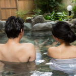 【画像】巨乳彼女と混浴したい！