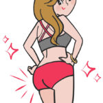 牛、デカケツまんさんに欲情する