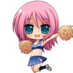 【画像】チアコスギャル描いた