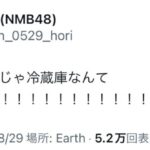 【悲報】NMBメンバー「今月の給料じゃ冷蔵庫なんて買えない」