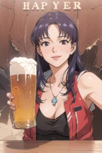 【画像】AIが描いた葛城ミサトさん