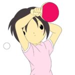 【画像】早田ひな選手、マスクをつけると「番号」になる