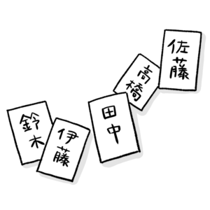 【議論】ガチでかっこいい苗字を発表します！