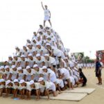 【画像25枚】小学生の組体操ピラミッド、みんな頑張れ!