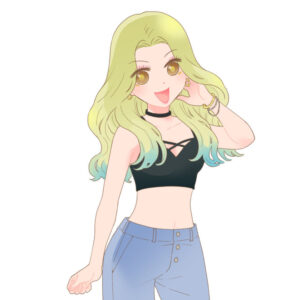 【画像】巨乳ヤンキー「何見てんだよおっさん」むちぃ♡