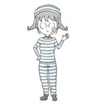 【画像】女子刑務所、ブラジャー禁止だから乳首の位置がまるわかり