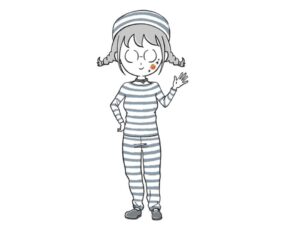 【画像】女子刑務所、ブラジャー禁止だから乳首の位置がまるわかり