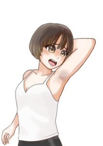 【画像】正鋳真優さんジョリ脇を晒すwwwww