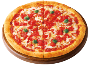 【画像あり】ピザハットさん、天下一品とコラボしてラーメンピザを製作！