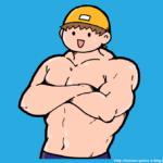 【画像】体はムッキムキなのに顔はチー牛のやべー奴、発見されてしまうｗｗｗ