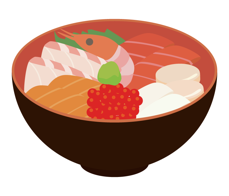 【質問】とても美味そうな海鮮丼がこちら！