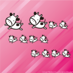 【画像】グラビアアイドルさん、牛たちに大人気🤓