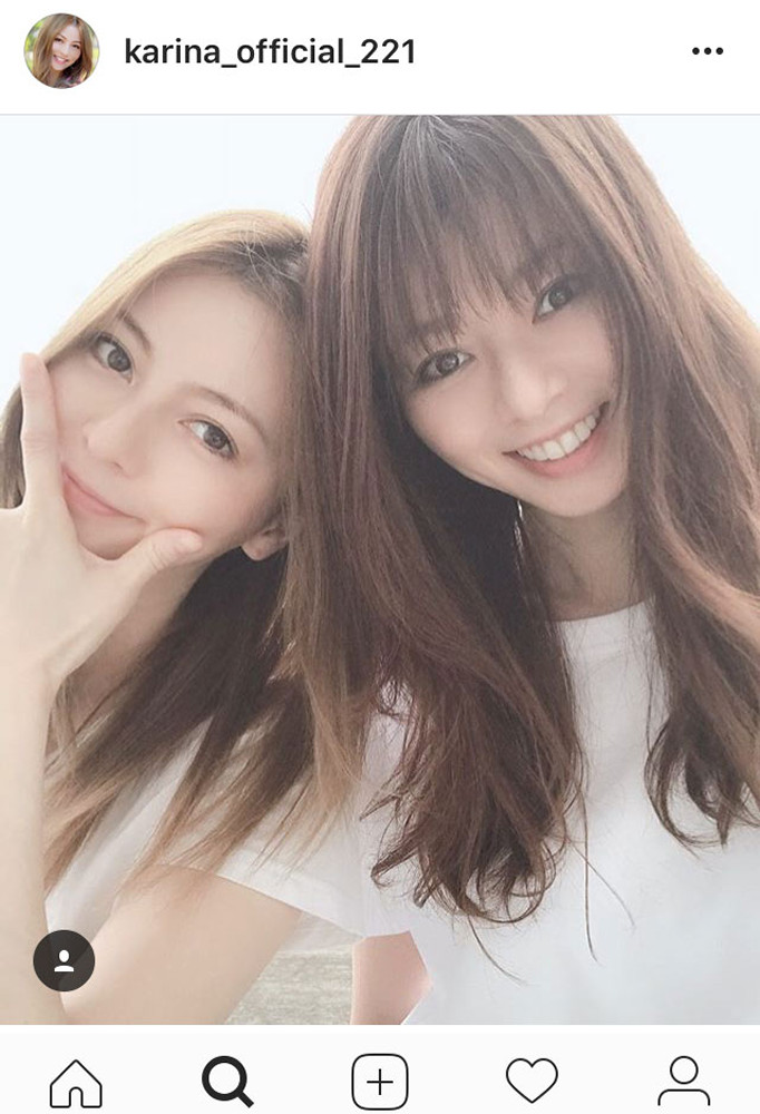 【画像】えれな＆妹・香里奈の姉妹ショットが「美しすぎます」！「ずっと美を保ってる姉妹って神」