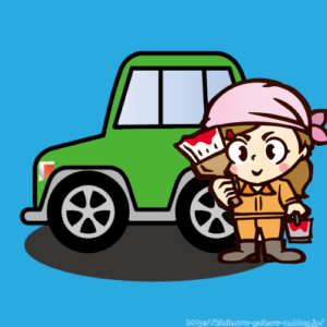 【画像】まんさん「今日からジムニー女子！塗装だって自分でしちゃうんだ😆」