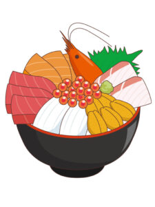 【画像】海鮮丼に直接「しょうゆ」をぶっかけるのは止めた方がいい