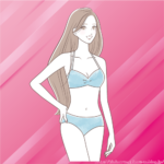 【画像】頓知気さきな、4年ぶりに水着に！