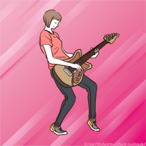 【画像】女ギタリストさん「再生数伸びないなあ、そうだ！」
