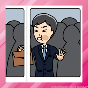 【画像】アメリカで話題になってる「シアトルの満員電車」、やばい