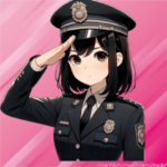 大原優乃、一日警察署長に就任するもバストがパツパツ！