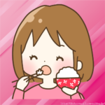 【画像】女の子、食べ方が汚すぎて大炎上