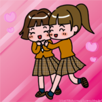 【画像】ストリートビューで百合JK