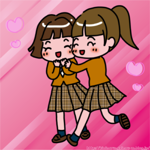 【画像】ストリートビューで百合JK