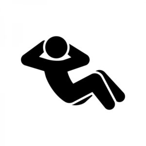 【画像】爆乳女子の腹筋が4個パックなんだが…