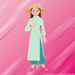 【画像】アオザイのアオ、パンティの色だった