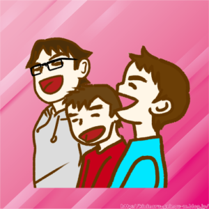 【画像】ラーメン二郎に来た個性的な3人組、全国デビュー